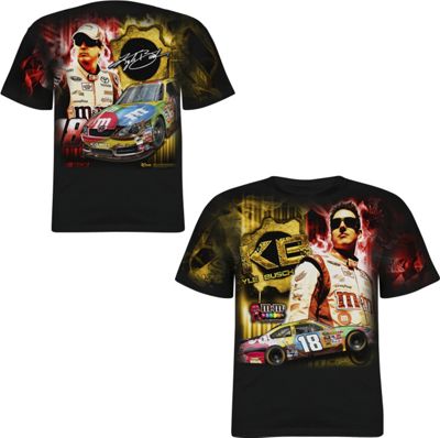 Kyle Busch 18 Adrenaline Total Print Tee