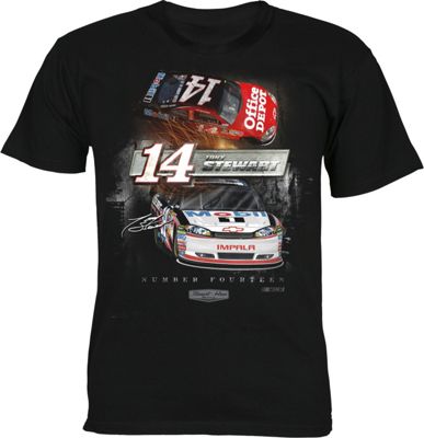 Tony Stewart 14 Wedge Tee