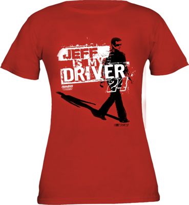 Jeff Gordon 24 Ladies Shadow Tee