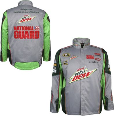 Dale Earnhardt Jr 88 Diet Mountain Dew Official Replica Uniform Jacket