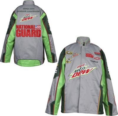 Dale Earnhardt Jr 88 Youth diet Mountain Dew Official Replica Uniform Jacket