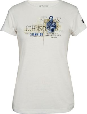 Jimmie Johnson 48 Ladies Vintage Speed Tee