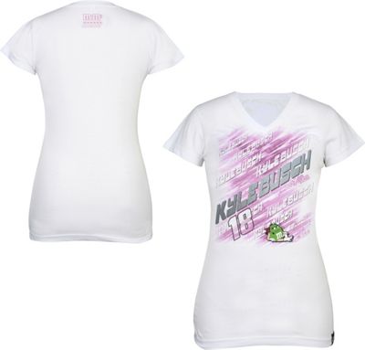 Kyle Busch 18 Ladies Lightning Tee