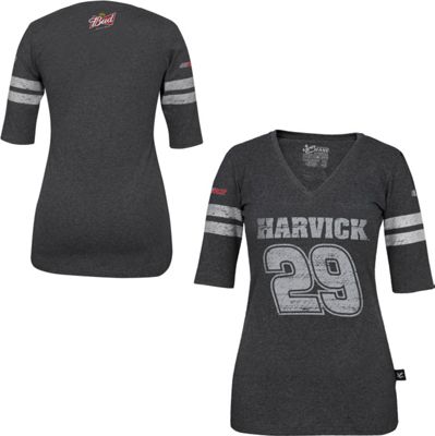 Kevin Harvick 29 Ladies 3 4 Sleeve Tee