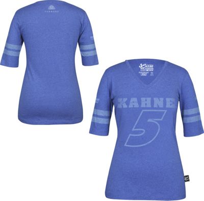 Kasey Kahne 5 Ladies Varsity 3 4 Sleeve Tee