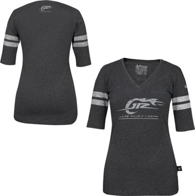 Jr Nation Ladies Varsity 3 4 Sleeve Tee