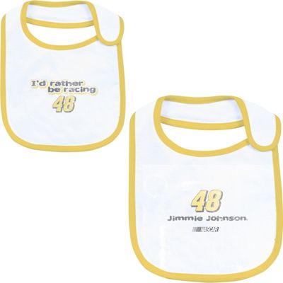 Jimmie Johnson 48 Infant Tower 2 Pc Bib Set