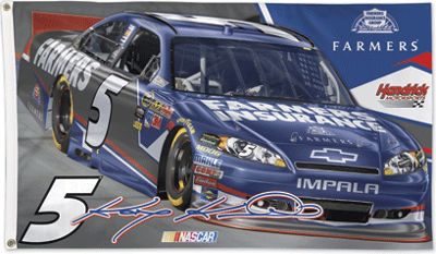 Kasey Kahne 5 Two sided Flag