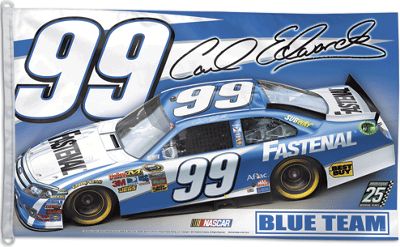 Carl Edwards 99 Two sided Flag