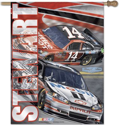 Tony Stewart 14 Vertical Banner