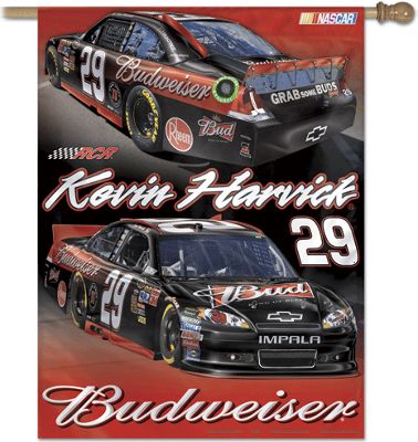 Kevin Harvick 29 Vertical Banner