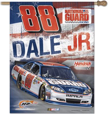 Dale Earnhardt Jr 88 National Guard Vertical Banner