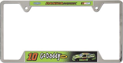 Danica Patrick 10 License Plate Frame