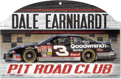 Dale Earnhardt 3 Wood Sign