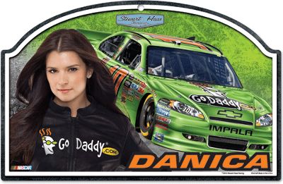 Danica Patrick 10 Wood Sign