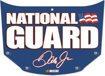 Dale Earnhardt Jr 88 National Guard Wood Sign