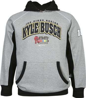 Kyle Busch 18 Frontstretch Pullover Hoodie