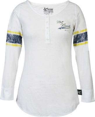 Matt Kenseth 17 Ladies Varsity Henley Tee