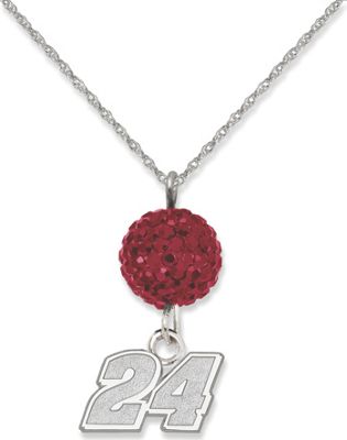 Jeff Gordon 24 Crystal Ovation Necklace