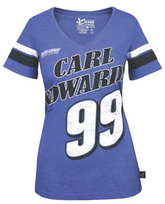 Carl Edwards 99 Ladies Varsity V neck Jersey
