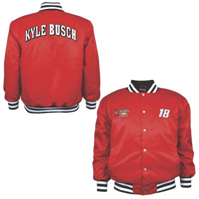 Kyle Busch 18 Varsity Letterman Jacket
