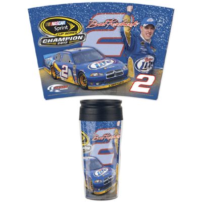 Brad Keselowski 2 16 Oz Contour Travel Mug