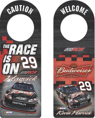 Kevin Harvick 29 Wood Door Hanger