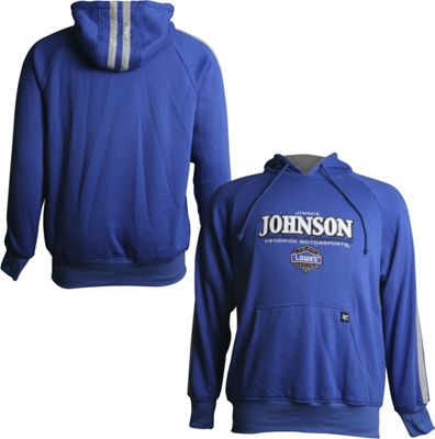 Jimmie Johnson 48 Striped Hoodie