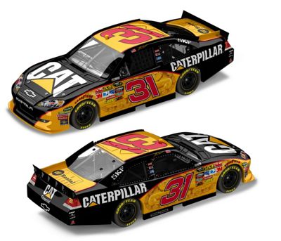 Jeff Burton 31 CAT 1 24 Scale Die cast