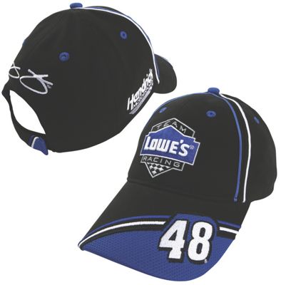 jimmie johnson 48 lowe s official pit cap