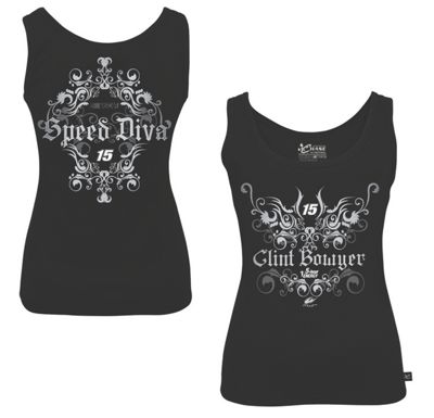 Clint Bowyer 15 Ladies Speed Diva Tank
