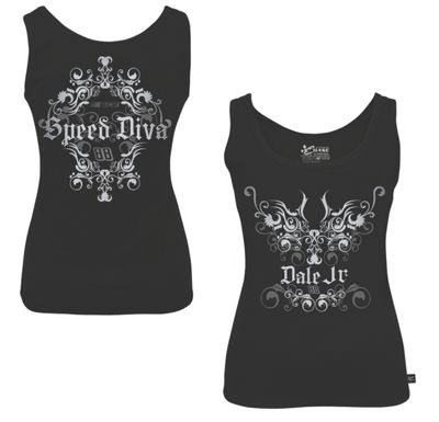 Dale Earnhardt Jr 88 Ladies Speed Diva Tank x