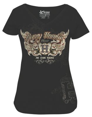 Denny Hamlin 11 Ladies Speed Diva V neck Tee
