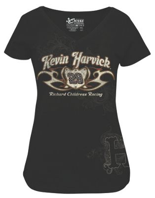Kevin Harvick 29 Ladies Speed Diva V neck Tee