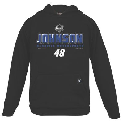 jimmie johnson 48 youth primary fleece pullover hoodie