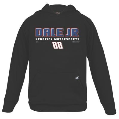 dale earnhardt jr 88 youth primary fleece pullover hoodie