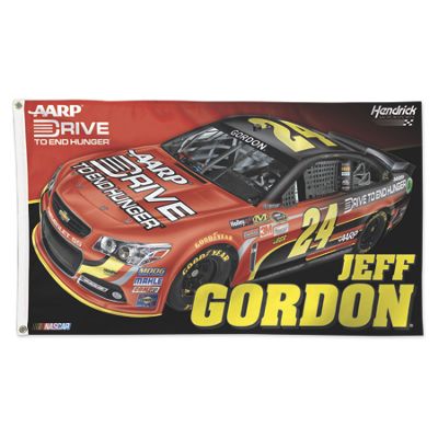 Jeff Gordon 24 2 Sided Flag 2013