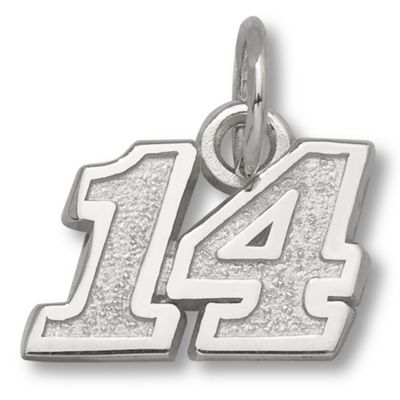 Tony Stewart 14 Sterling Silver Pendant