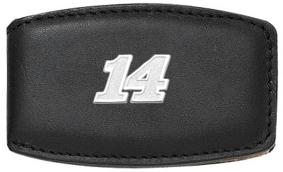 Tony Stewart 14 Leather Money Clip