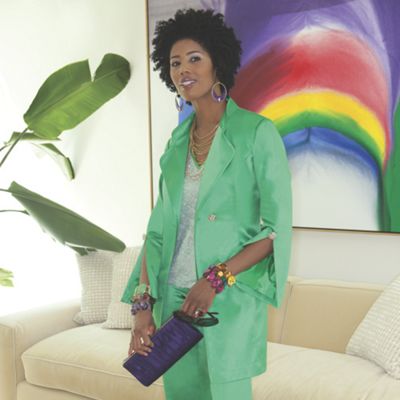 Deja Sateen Jacket