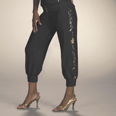 A List Logo Crop Pant