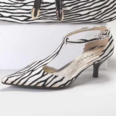 Patent T Strap Kitten Heel
