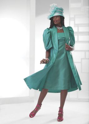 farha jacket dress and hat