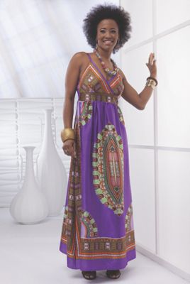 Plus-Size BoHo Dress
