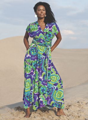 Plus-Size Maxi Dress