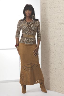 Cheetah Top and St Tropez Skirt
