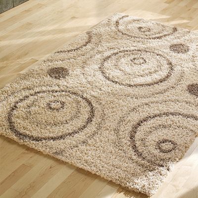 Circles Shag Rug