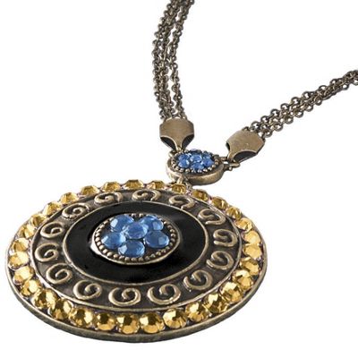 Burnished Bead Pendant