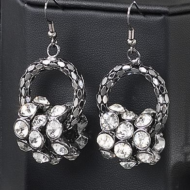 Earrings, Crystal