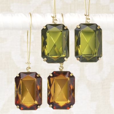 Earrings Facet Wire